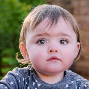 Green-eyed-child